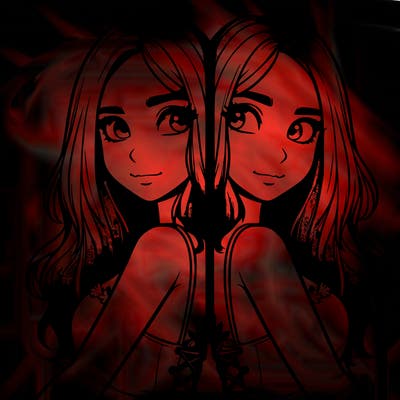 a realistic girl split