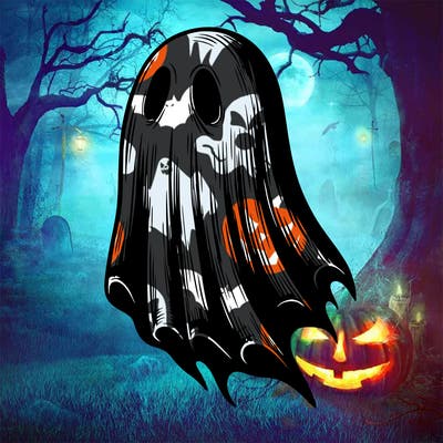 realistic creepy ghost