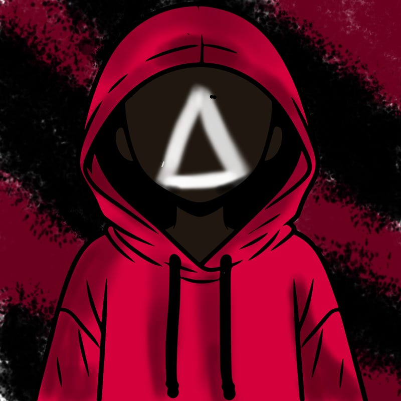 faceless girl in hoodie