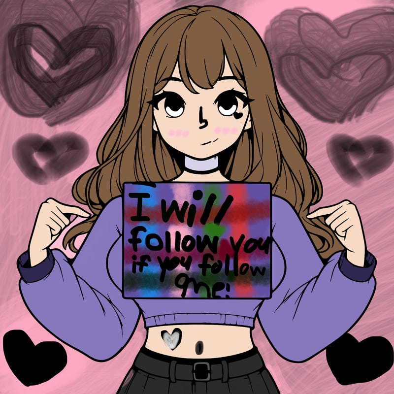 girl holding a blank sign in a long sleeve crop top