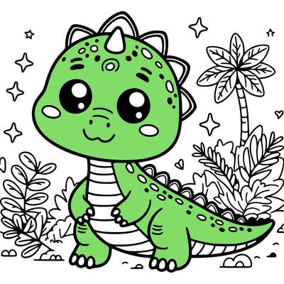 cute dinosaur