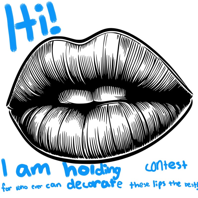 realistic lips