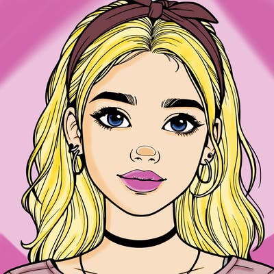 realistic teenage girl