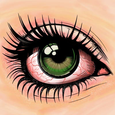 realistic eye