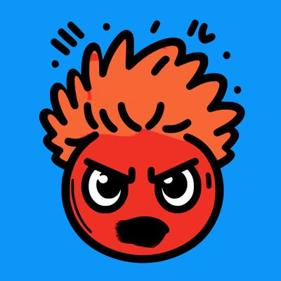 mad face
