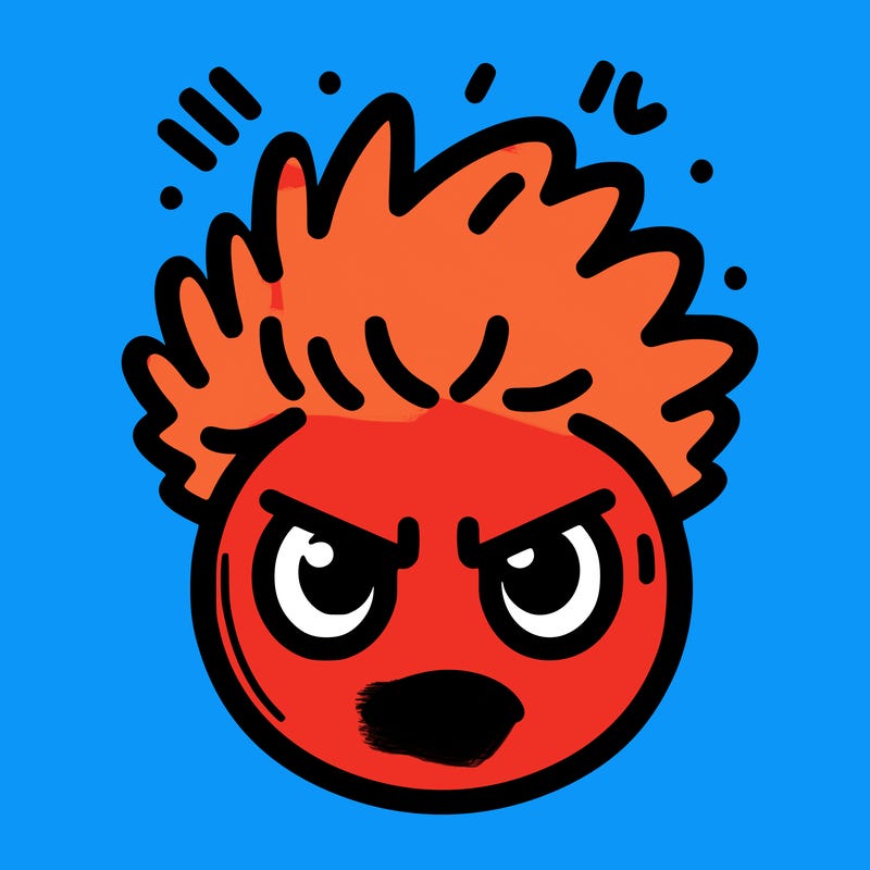 mad face