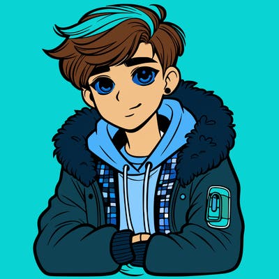 stylish teenager