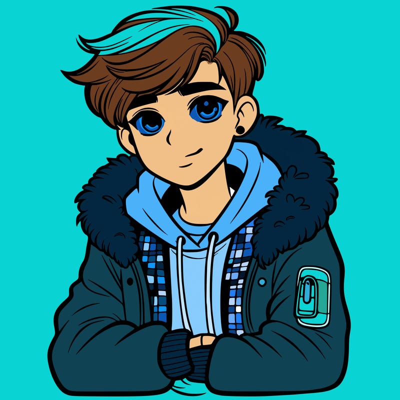 stylish teenager