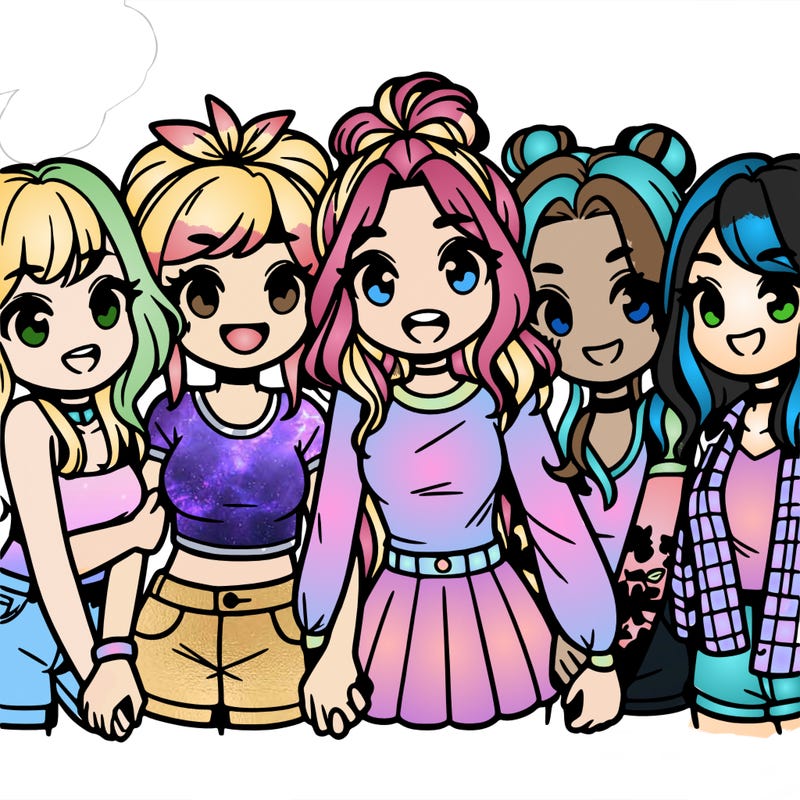 friends girls