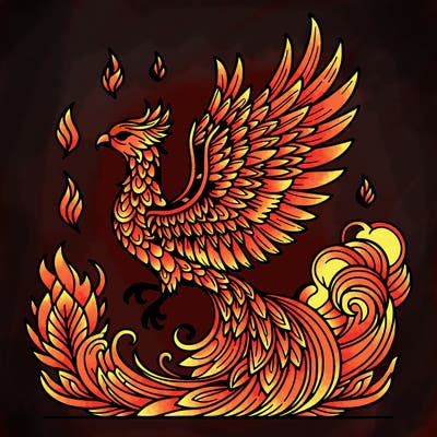 beautiful phenix detailed