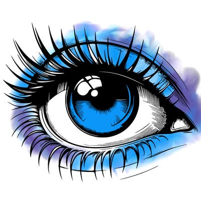 realistic eye
