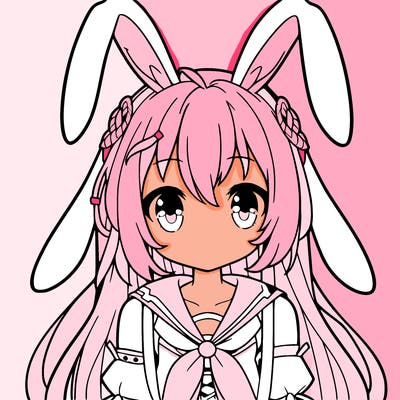 bunny anime girl