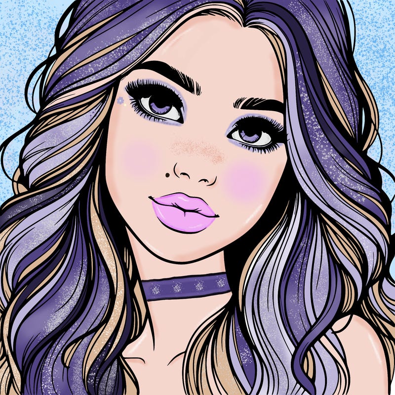 beautiful realistic girl