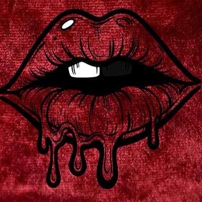 lips that look realistic and drip