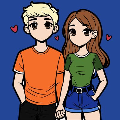 boyfriend and girlfriend