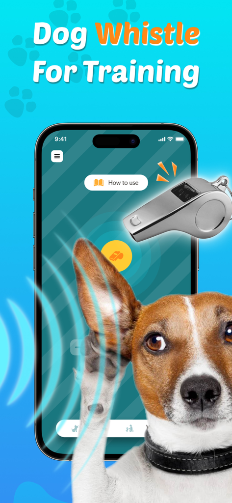 Dog Translator, Games for Dogs - Recurso de apito de cachorro digital para treinar animais de estimação no aplicativo Dog Translator