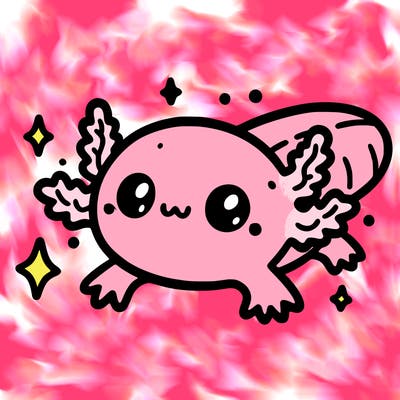 cute axolotl