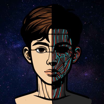 realistic human