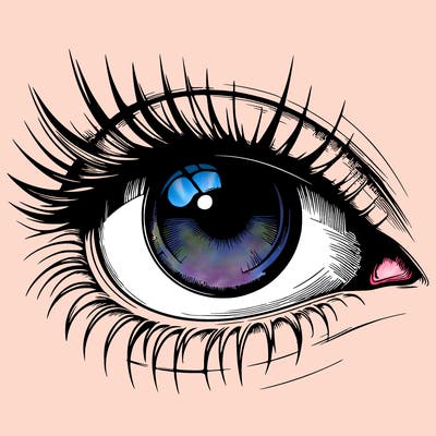 realistic eye