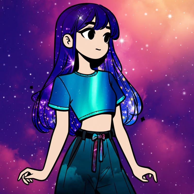 girl in a cute crop top