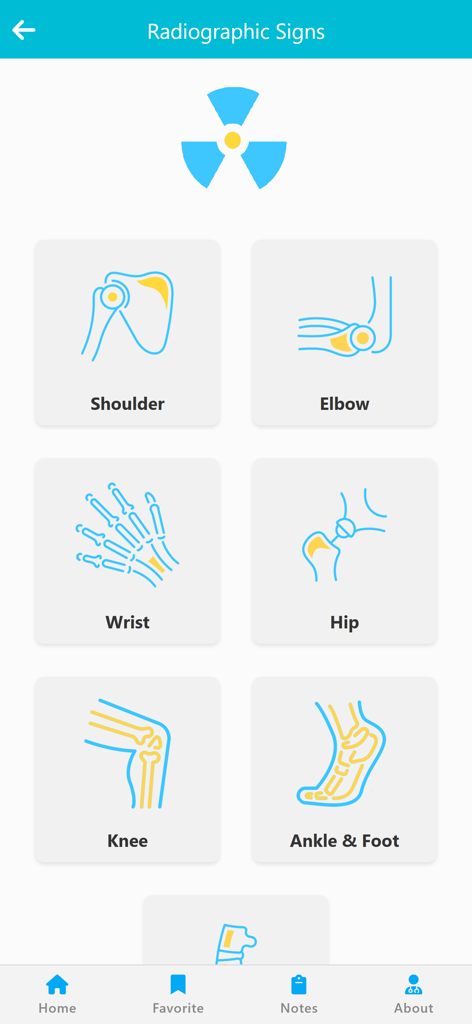 Orthopedic Signs & Angles - Medical App | MWM