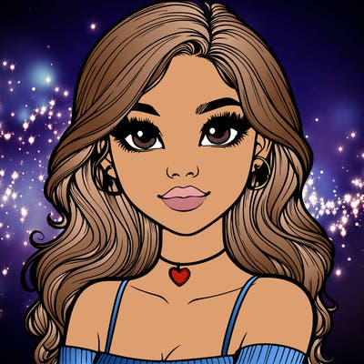 realistic pretty girl