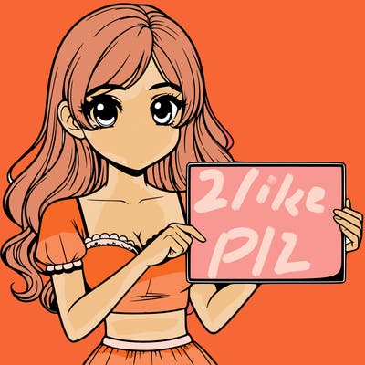 realistic pretty girl holding blank sign