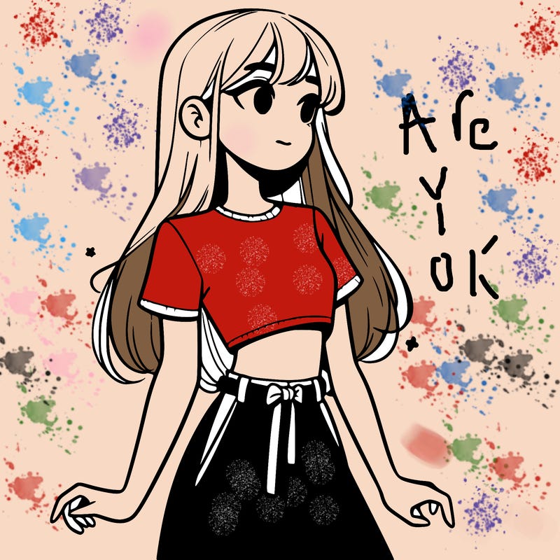 girl in a cute crop top