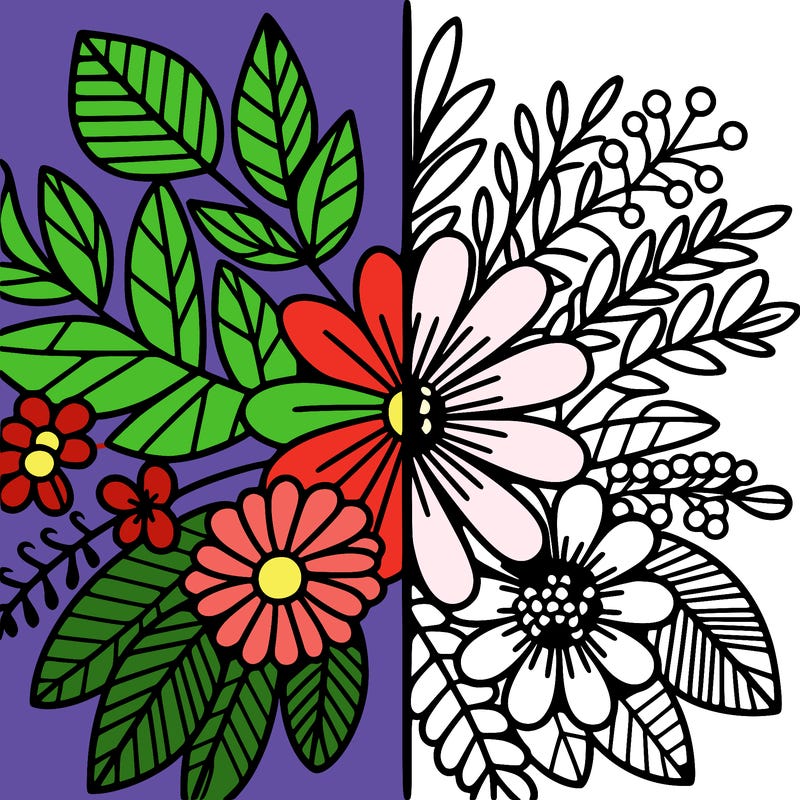 flowers split