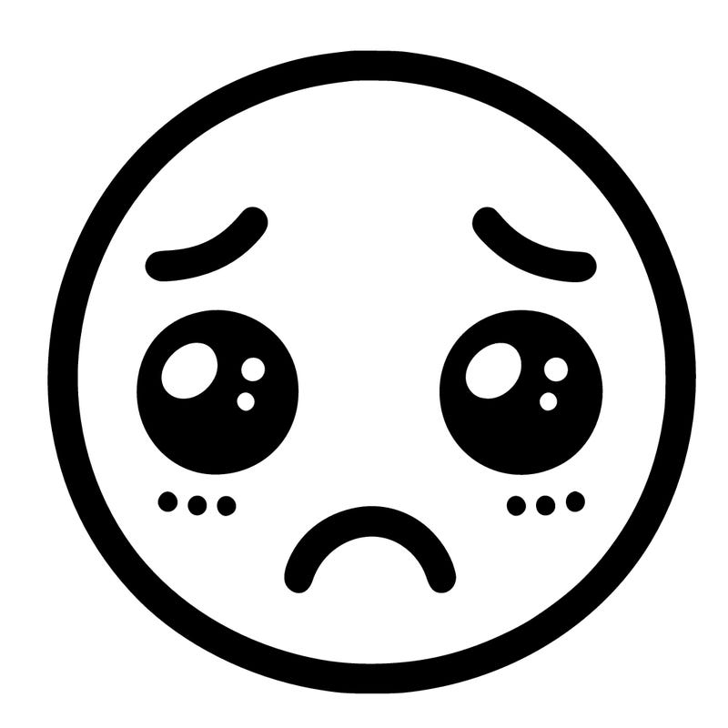 sad face