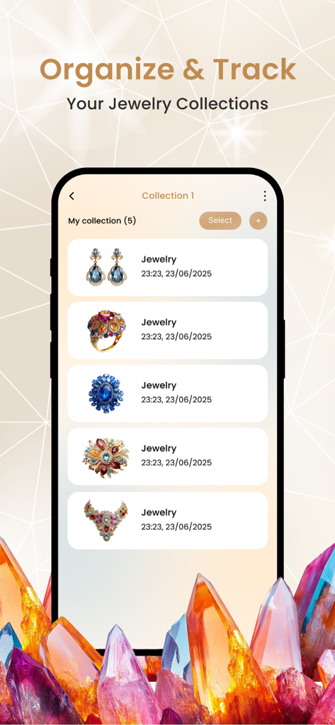 Jewelry Identifier JewelryScan - Reference App | MWM
