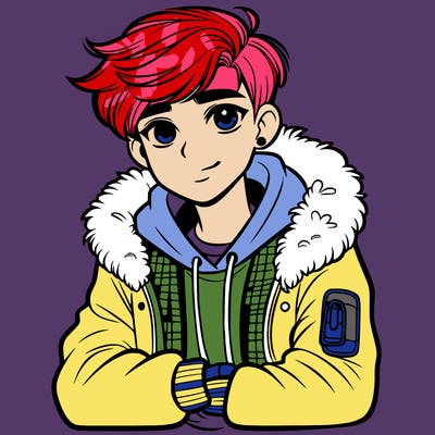 stylish teenager