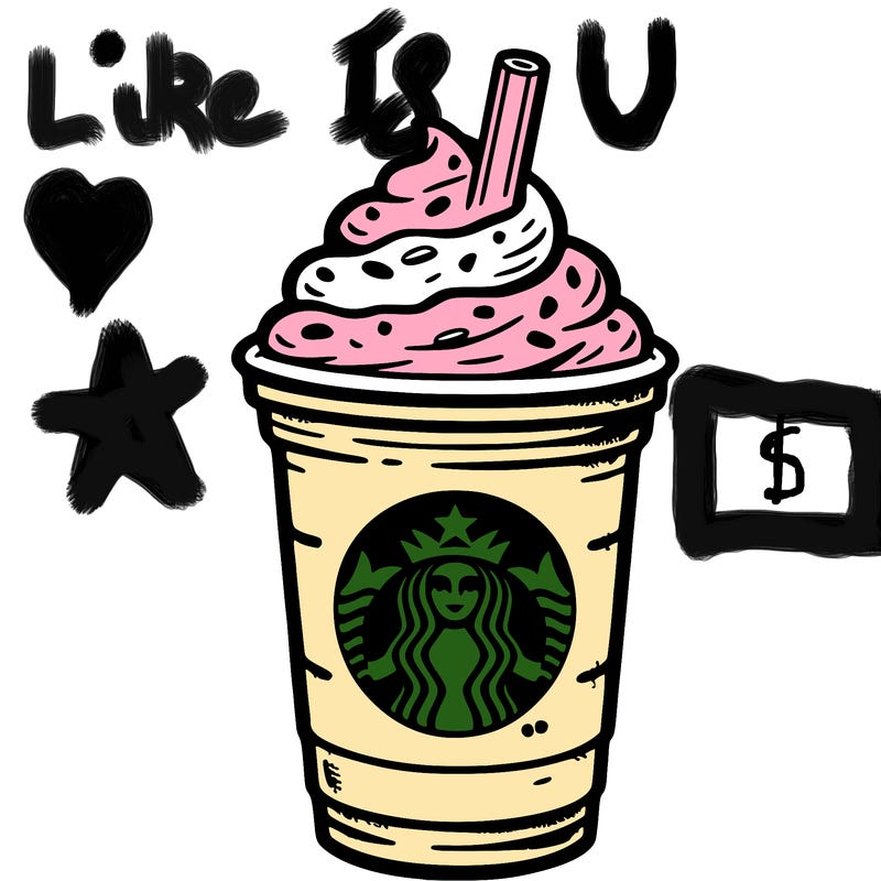 starbucks, frappuccino