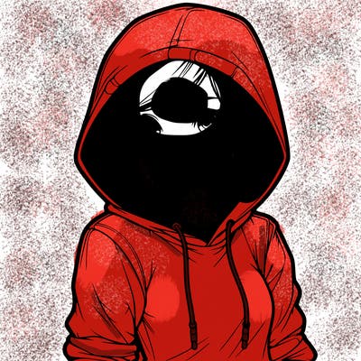 realistic girl with hoodie