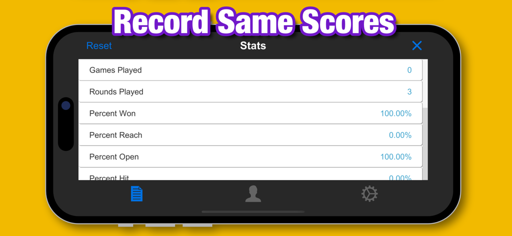 Mahjong Demon - Mahjong Demon app statistics screen showing player performance data like win percentage and games played