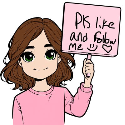 realistic girl holding up a sign