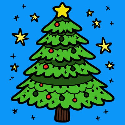 simple christmas tree