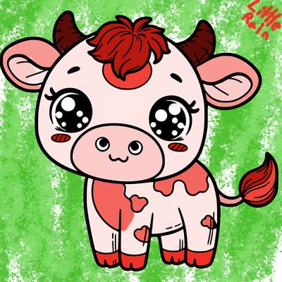 cute cow