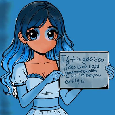 realistic pretty girl holding blank sign