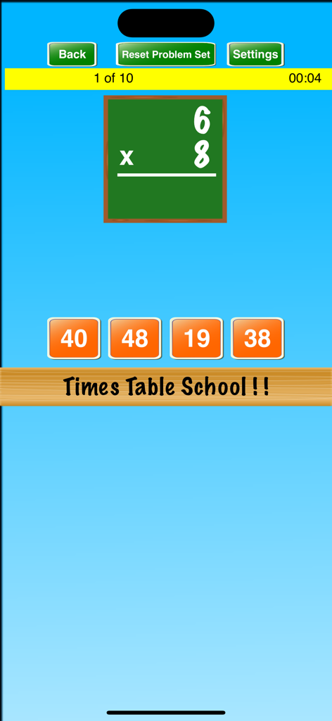Times Table School ! ! - Education App | MWM