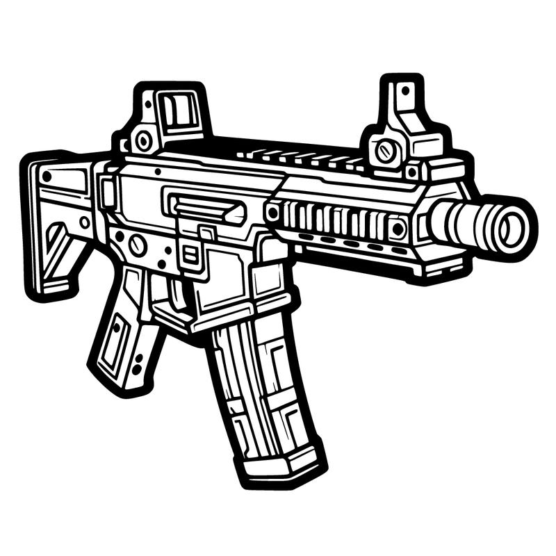 a fortnite gun fight