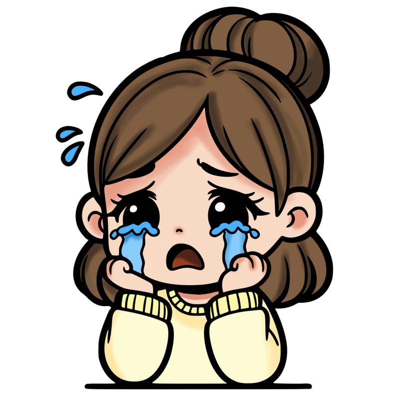girl crying