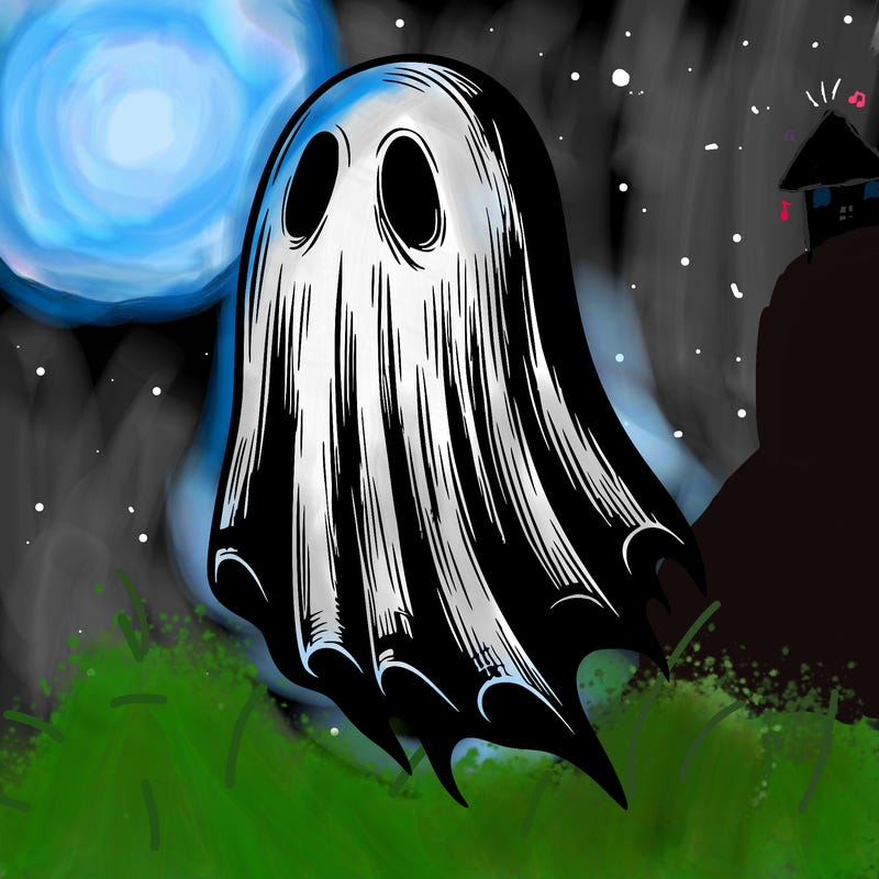 realistic creepy ghost