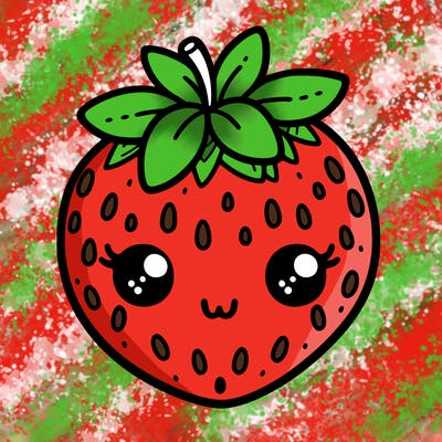 cute strawberry