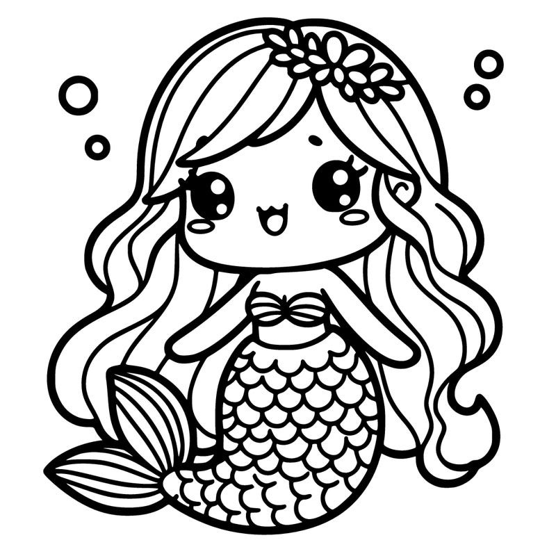cute mermaid