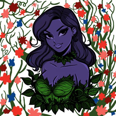 poison ivy woman