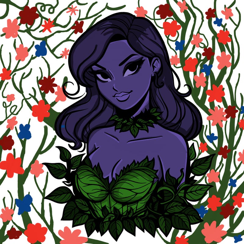 poison ivy woman