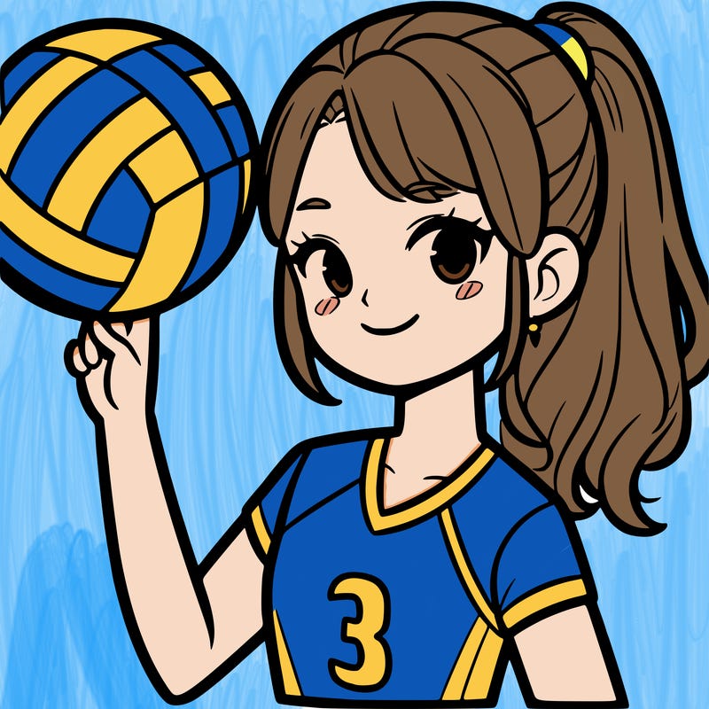 volleyball girl