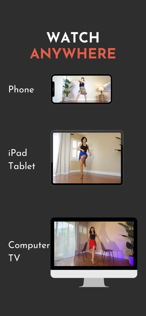 Hips+Heels: Latin Dance Basics - Watch Latin dance lessons on phone tablet and TV