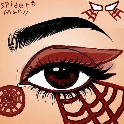 eye closed realistic